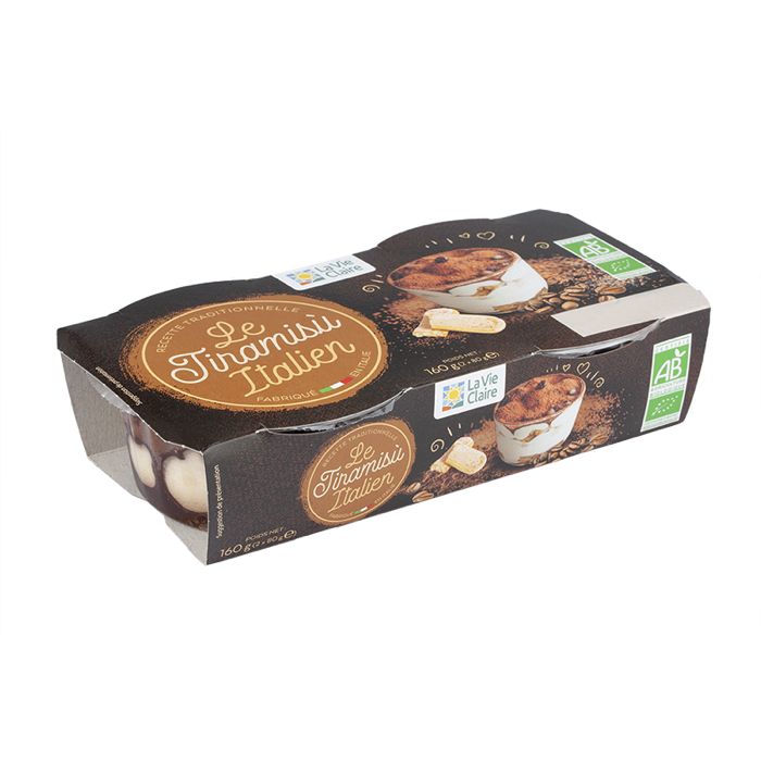 Tiramisu 2x80g - La Vie Claire